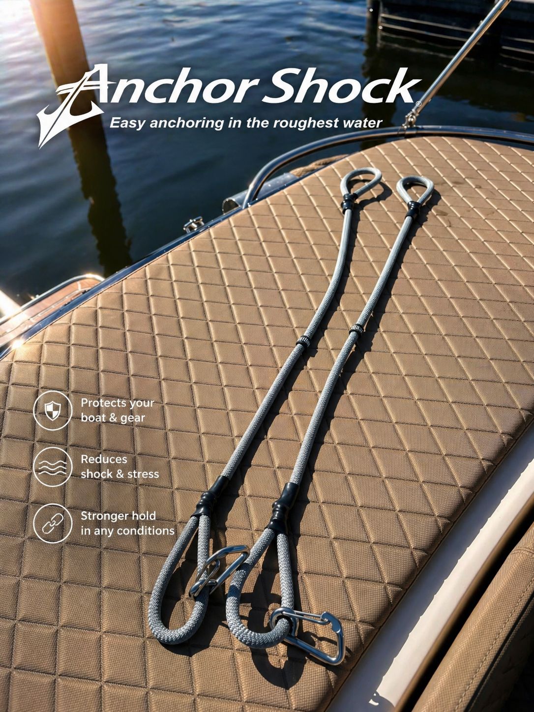 Hoe bescherm je je boot tegen schokken bij het aanmeren?